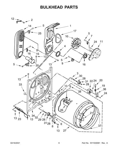 BULKHEAD PARTS