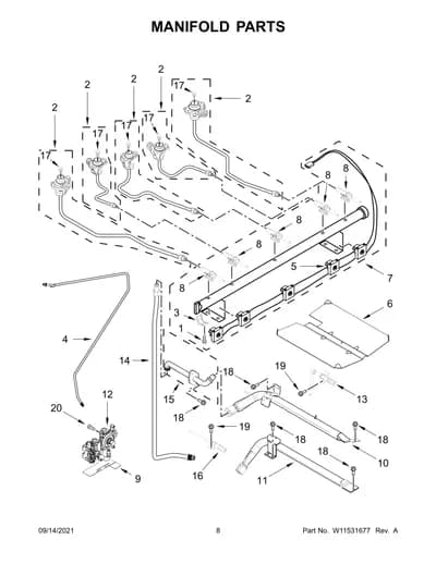 MANIFOLD PARTS