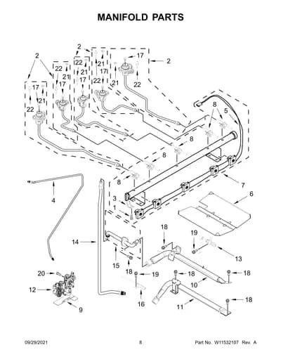 MANIFOLD PARTS