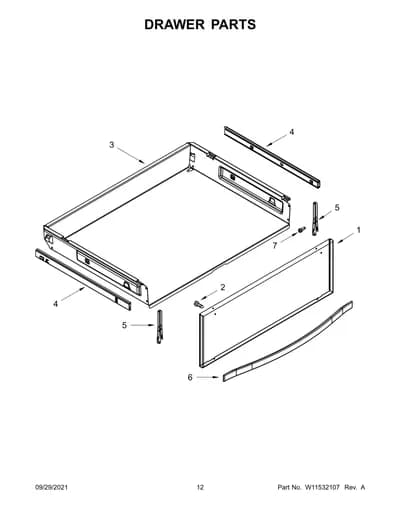 DRAWER PARTS