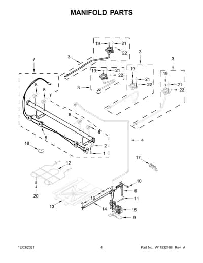 MANIFOLD PARTS