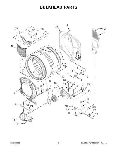 BULKHEAD PARTS