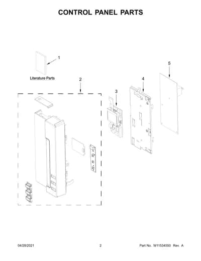 CONTROL PANEL PARTS