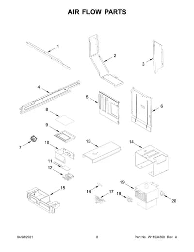 AIR FLOW PARTS