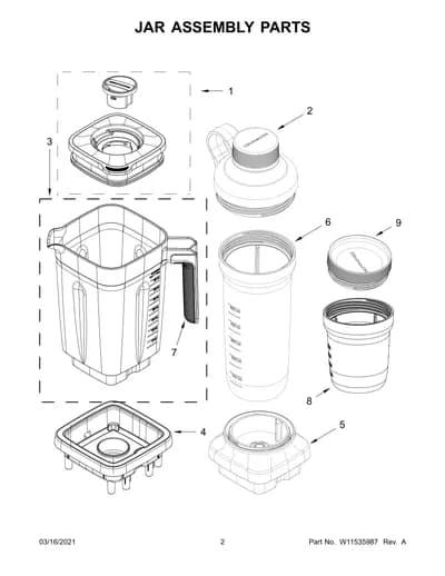 JAR ASSEMBLY PARTS