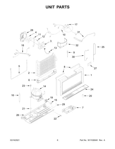 UNIT PARTS