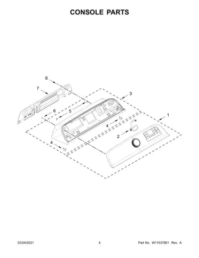 CONSOLE PARTS