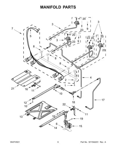 MANIFOLD PARTS