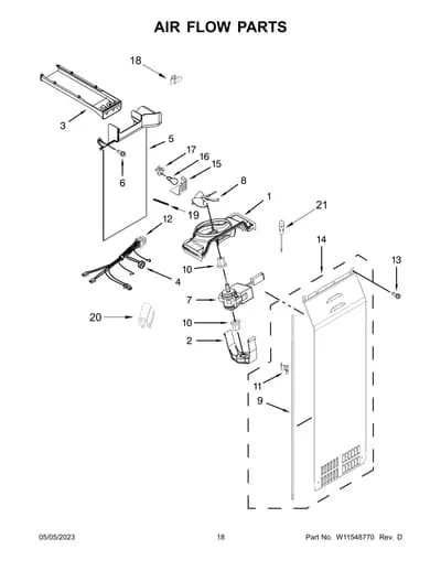 AIR FLOW PARTS