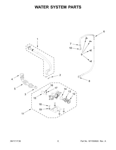 WATER SYSTEM PARTS