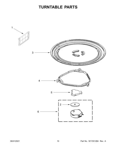 TURNTABLE PARTS