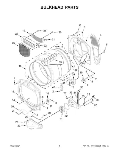 BULKHEAD PARTS