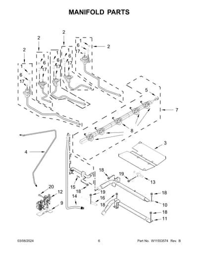 MANIFOLD PARTS