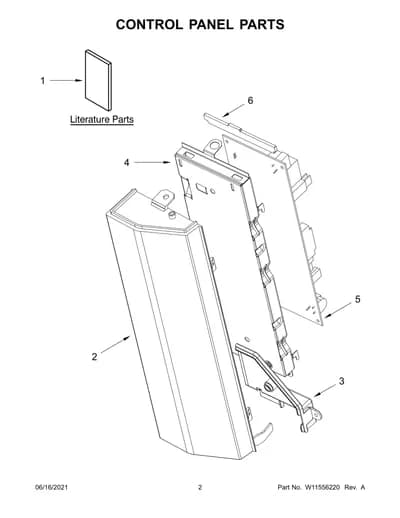 CONTROL PANEL PARTS