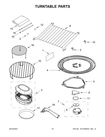 TURNTABLE PARTS