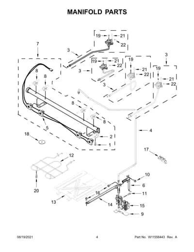 MANIFOLD PARTS