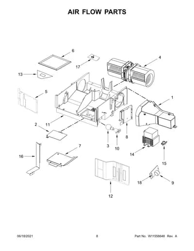 AIR FLOW PARTS