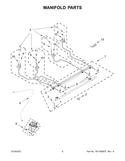 MANIFOLD PARTS