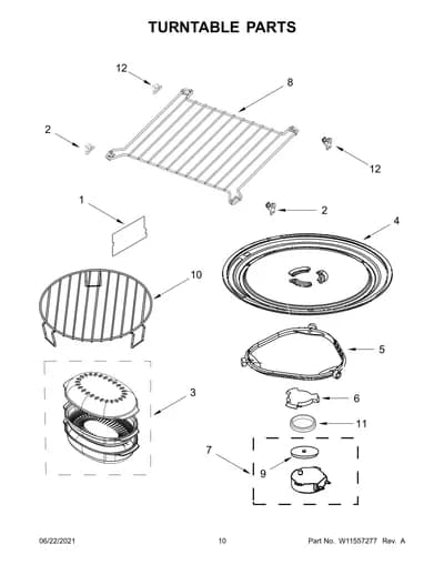 TURNTABLE PARTS