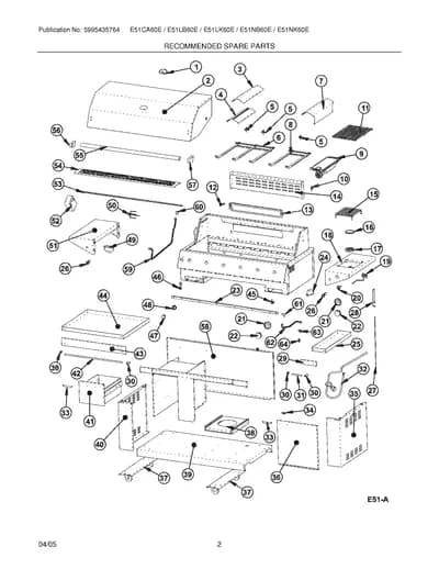 RECOMMENDED SPARE PARTS