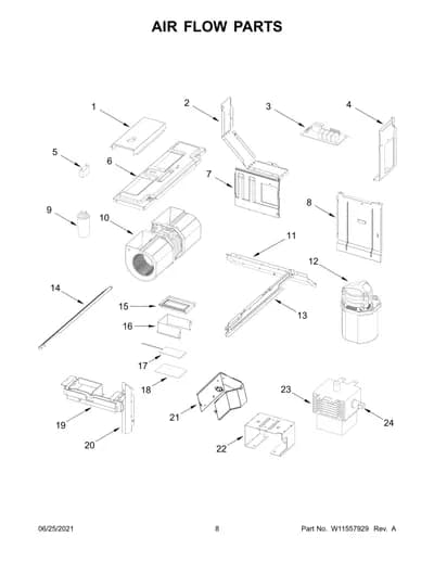 AIR FLOW PARTS