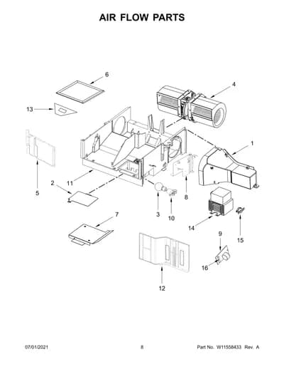 AIR FLOW PARTS
