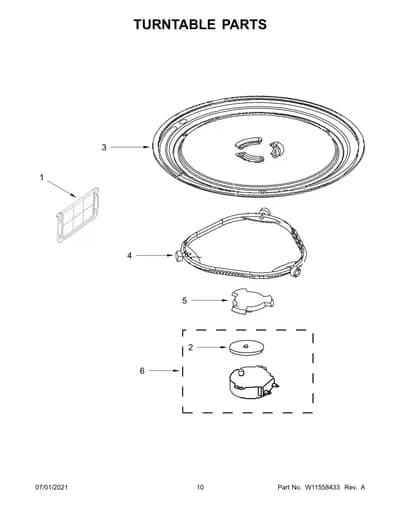 TURNTABLE PARTS