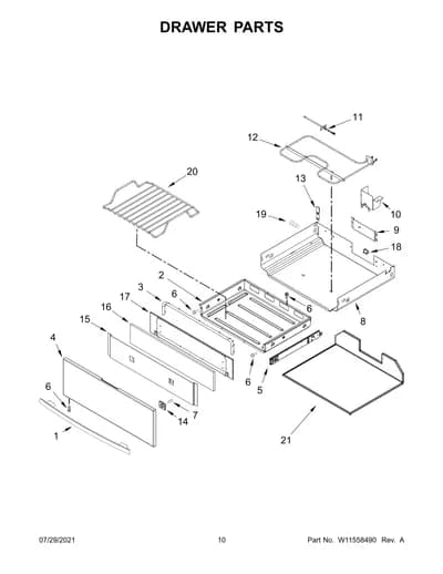 DRAWER PARTS