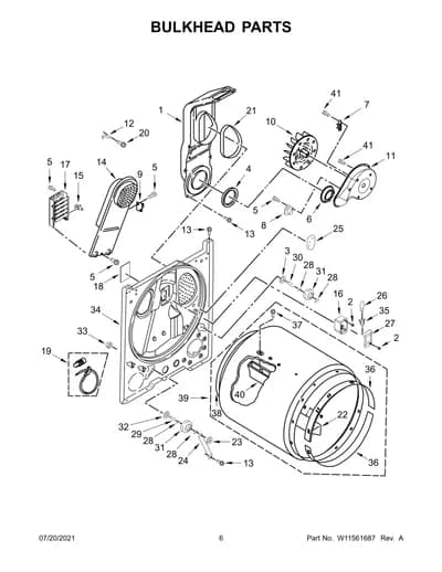 BULKHEAD PARTS