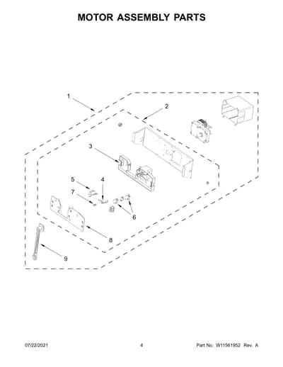 MOTOR ASSEMBLY PARTS