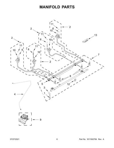 MANIFOLD PARTS