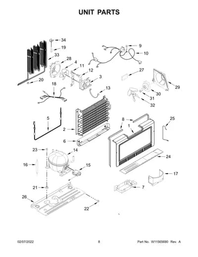 UNIT PARTS