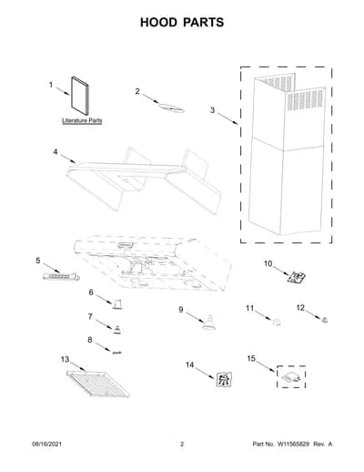HOOD PARTS