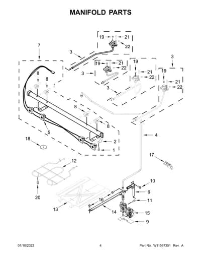 MANIFOLD PARTS