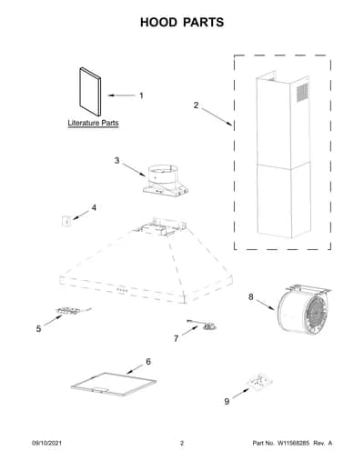 HOOD PARTS