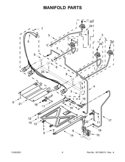 MANIFOLD PARTS