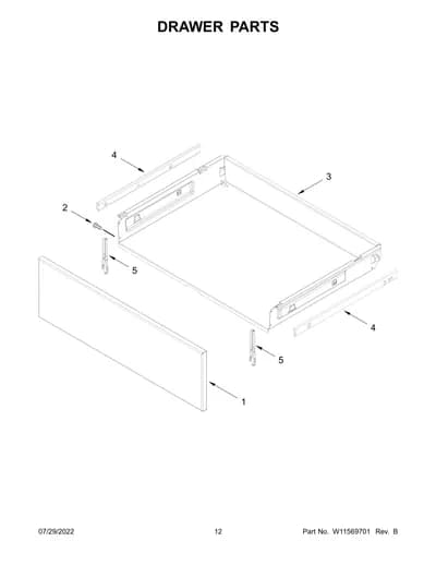 DRAWER PARTS