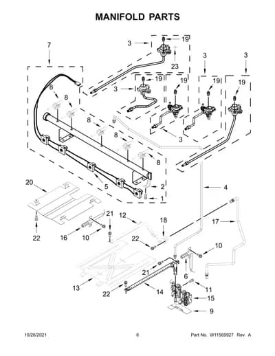 MANIFOLD PARTS