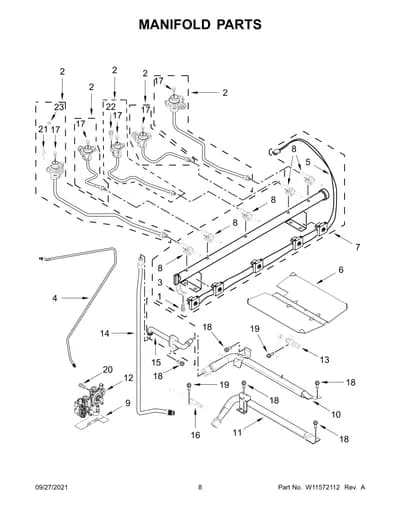 MANIFOLD PARTS