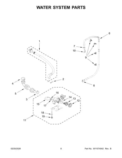 WATER SYSTEM PARTS
