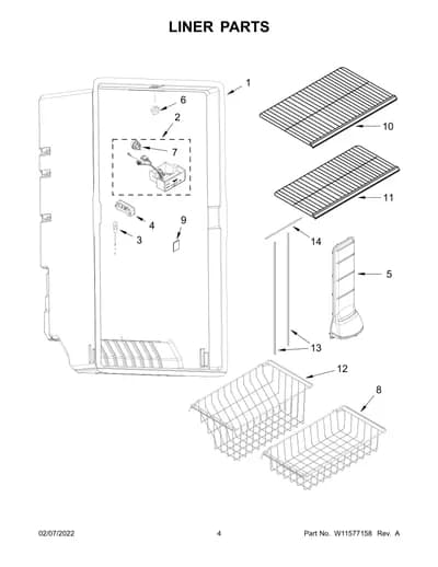 LINER PARTS