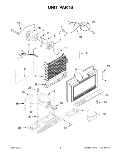 UNIT PARTS