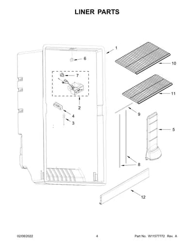 LINER PARTS