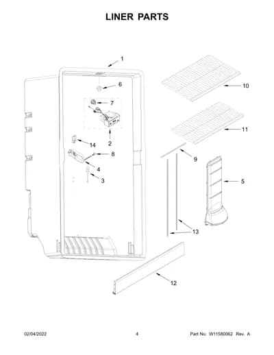 LINER PARTS