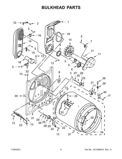BULKHEAD PARTS