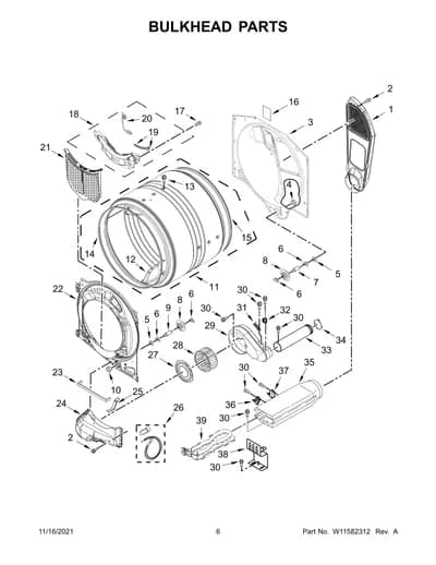 BULKHEAD PARTS
