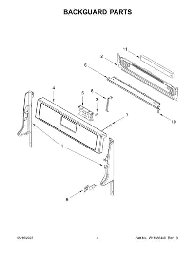 BACKGUARD PARTS