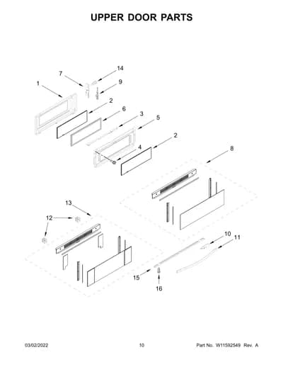 UPPER DOOR PARTS