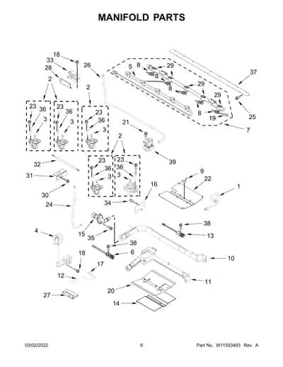 MANIFOLD PARTS