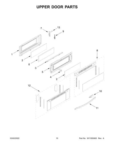 UPPER DOOR PARTS
